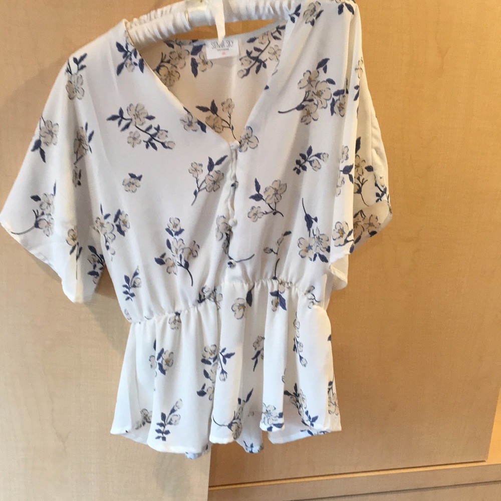 Peplum blouse